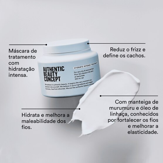 Máscara Capilar Authentic Beauty Hydrate Intense Treatment